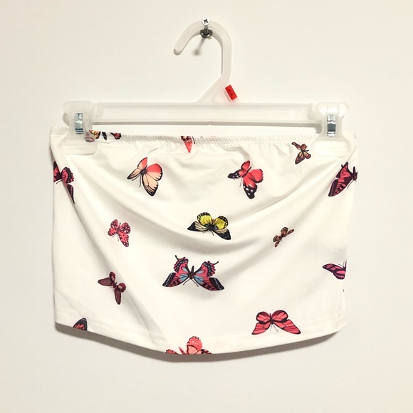 BUTTERFLY TUBE TOP